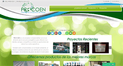 Desktop Screenshot of procoen.com